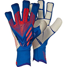 Customised Blue Red Goalkeeper Gloves Manufacturers in Philippines